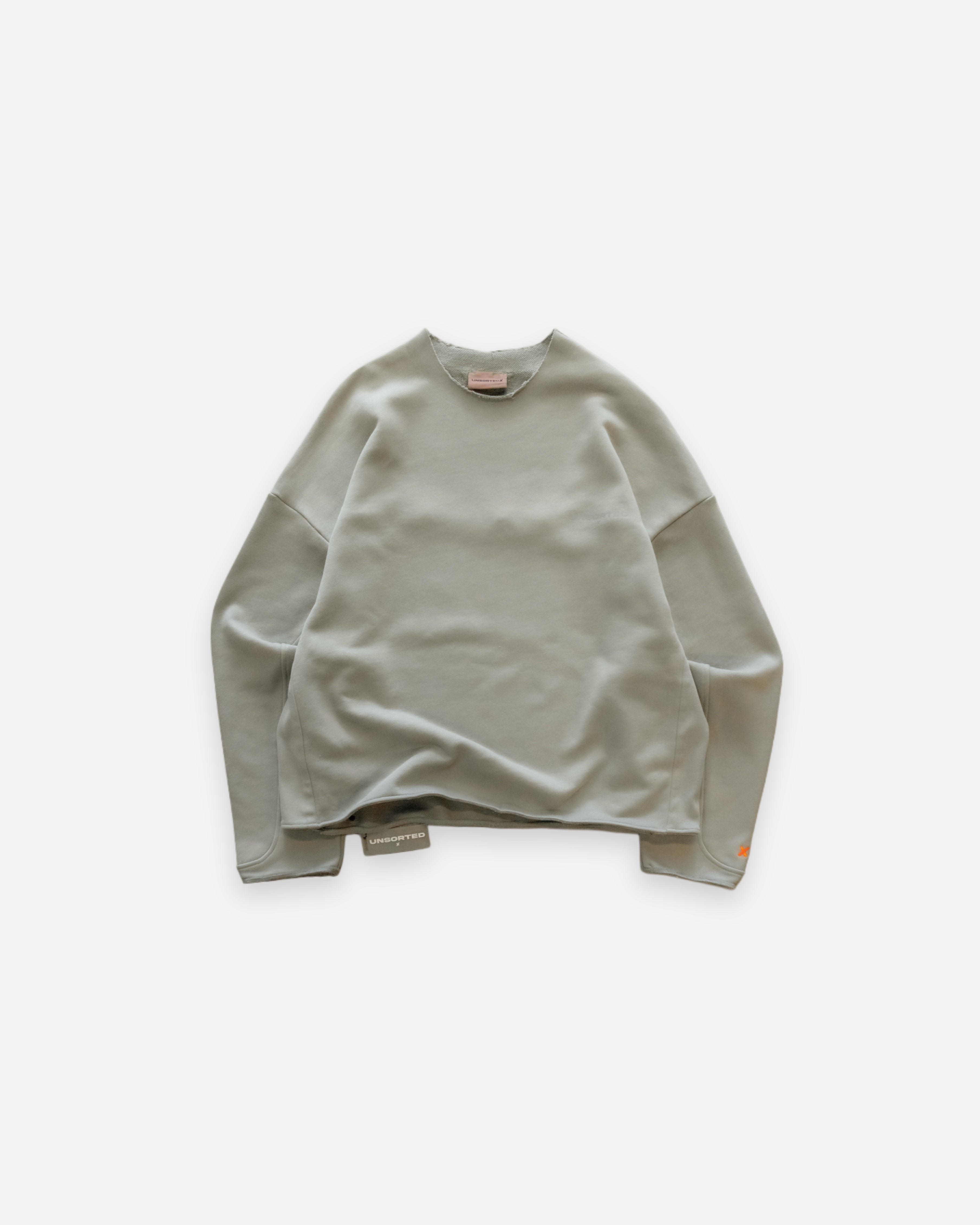 crew neck 'raw edge' limited edition
