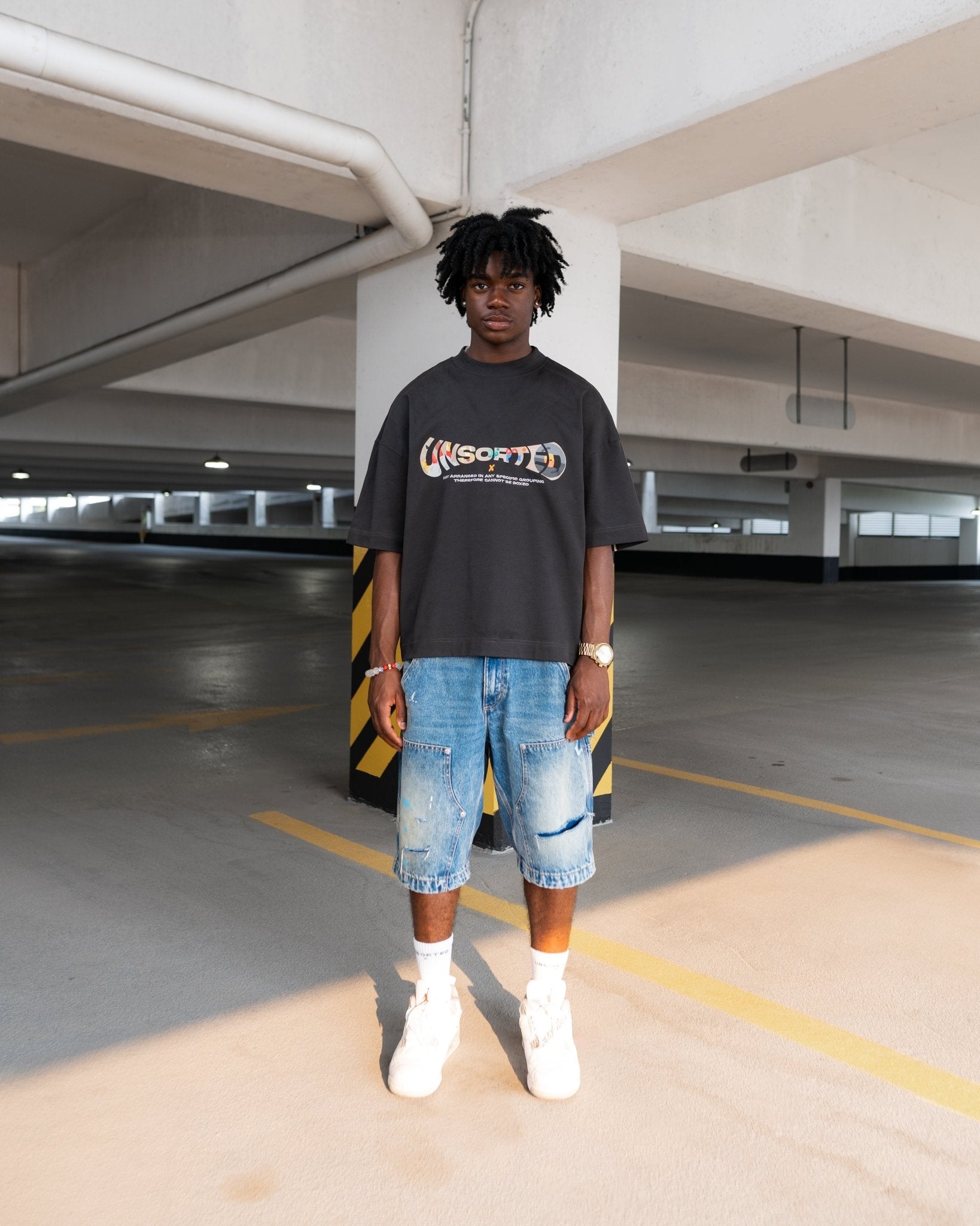 Unsorted xBoxy Tee 'unsorted warp'T-Shirt