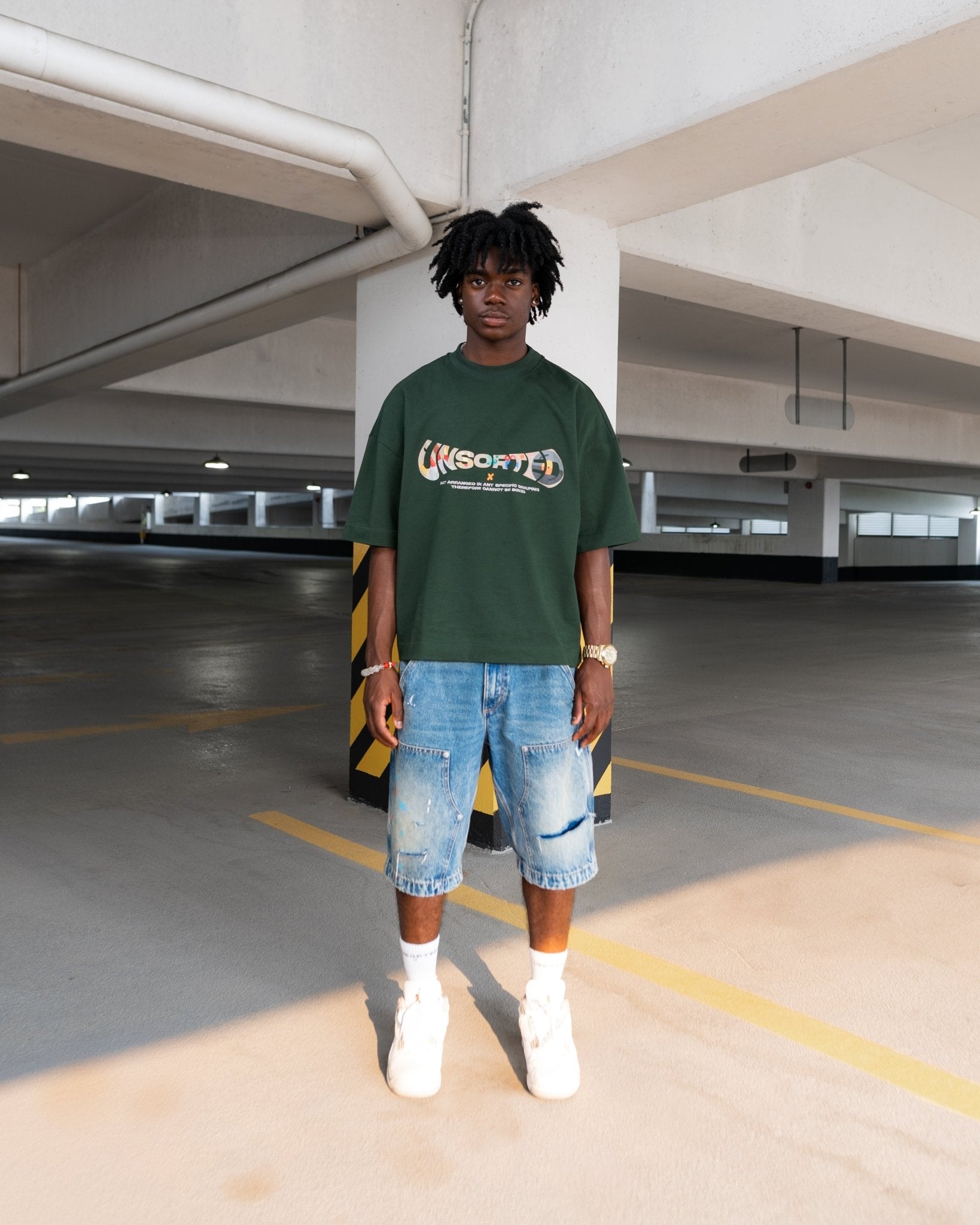 Unsorted xBoxy Tee 'unsorted warp'T-Shirt