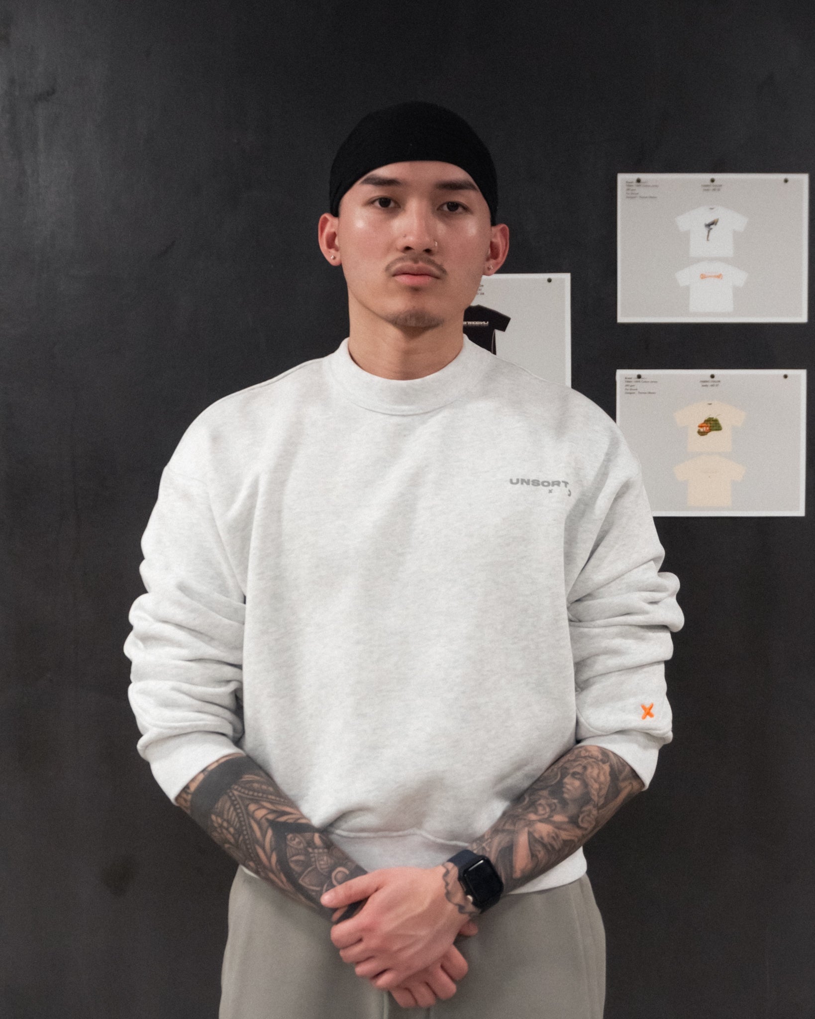 Unsorted xcrew neck 'Dawn of time'Crew Neck